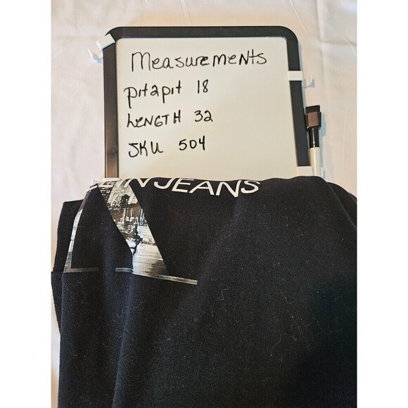 Calvin Klein Jeans Sweat Shirt L/S Crew Neck Size XS, Cotton/Polyester Mix - Picture 7 of 7